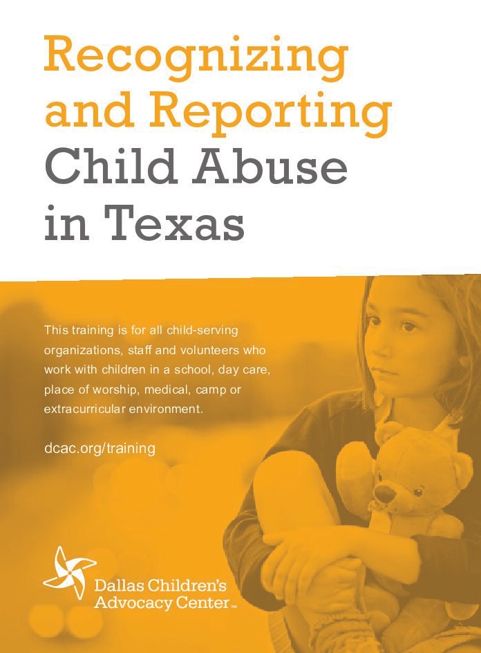 Recognizing and Reporting Child Abuse in Texas