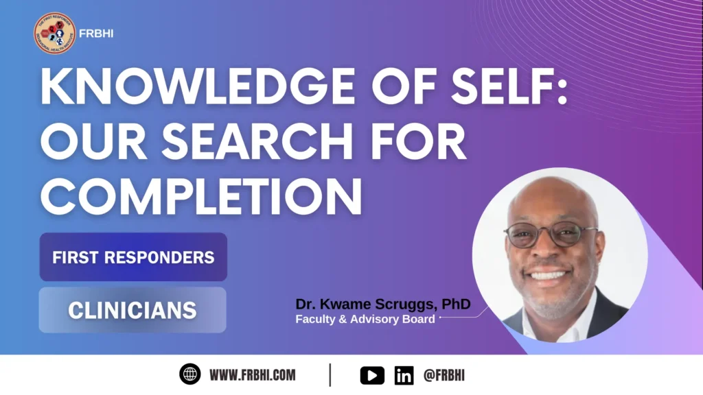 Knowledge of Self: Our Search for Completion